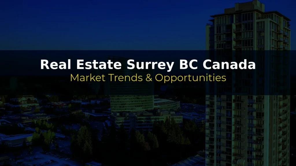 Real Estate Surrey BC Canada: Market Trends & Opportunities